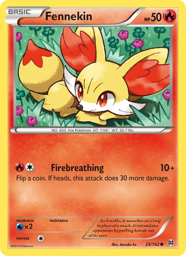 Fennekin 25/162