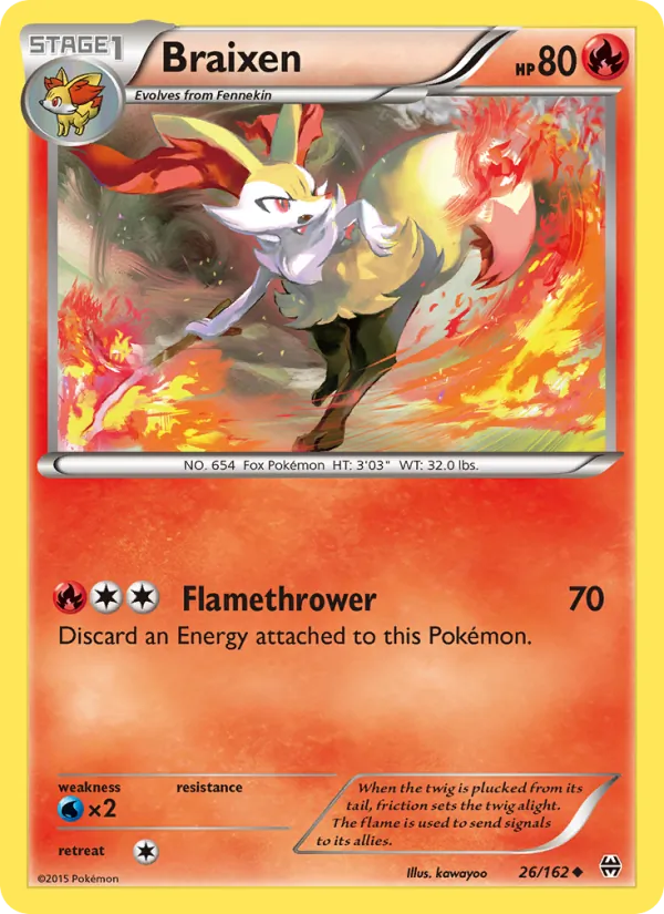 Braixen 26/162