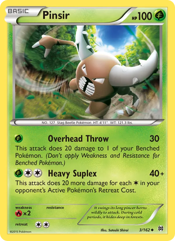 Pinsir 3/162