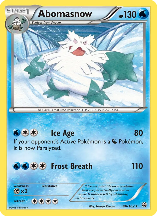 Abomasnow 40/162