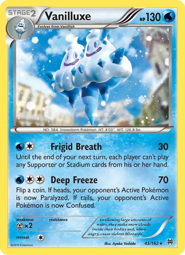 Vanilluxe 45/162
