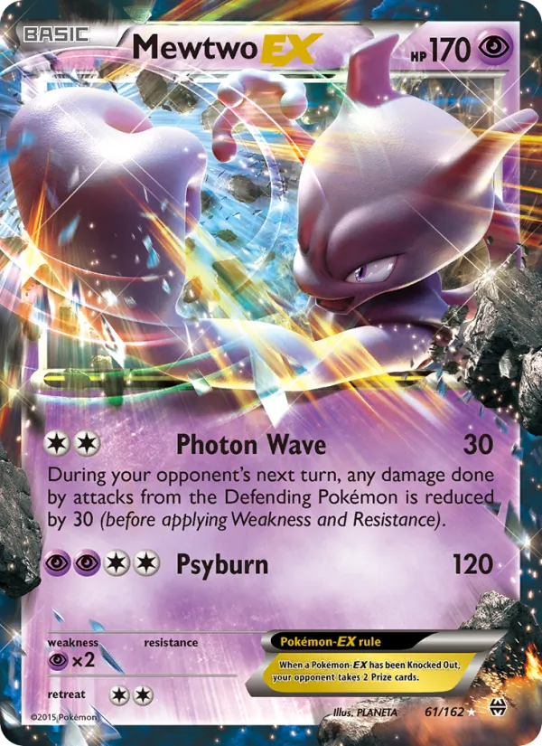 Mewtwo EX 61/162