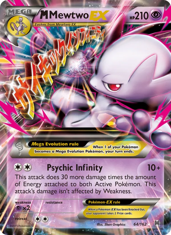 M Mewtwo EX 64/162