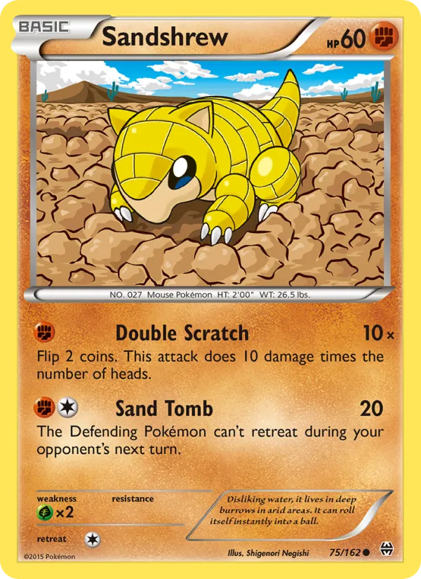 Sandshrew 75/162
