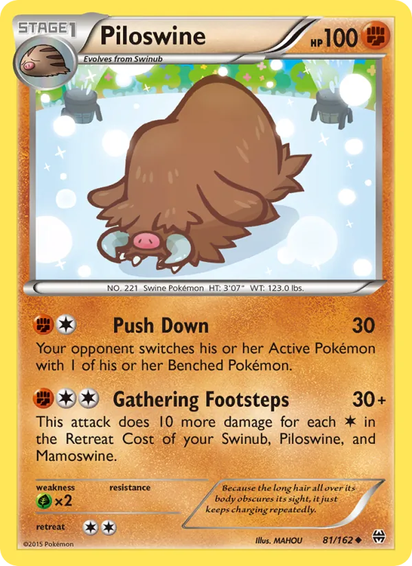 Piloswine 81/162