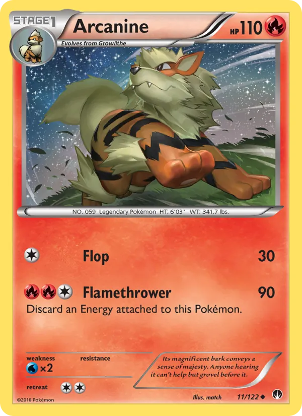 Arcanine 11/122