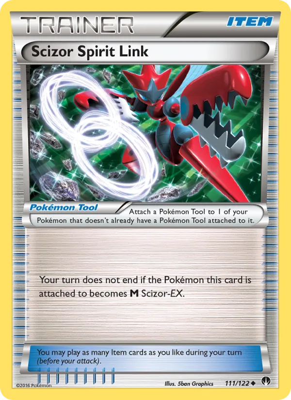 Scizor Spirit Link 111/122