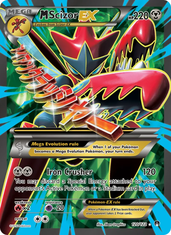 M Scizor EX 120/122