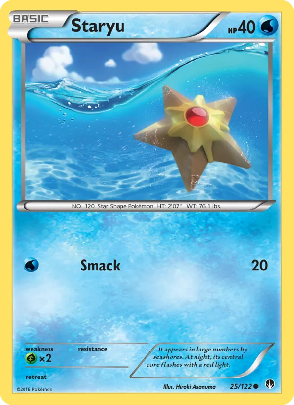 Staryu 25/122