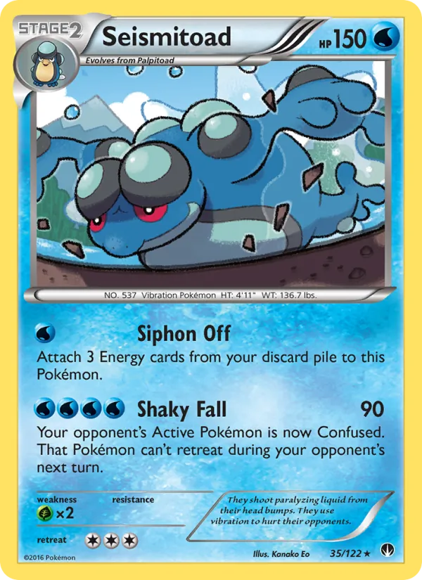 Seismitoad 35/122