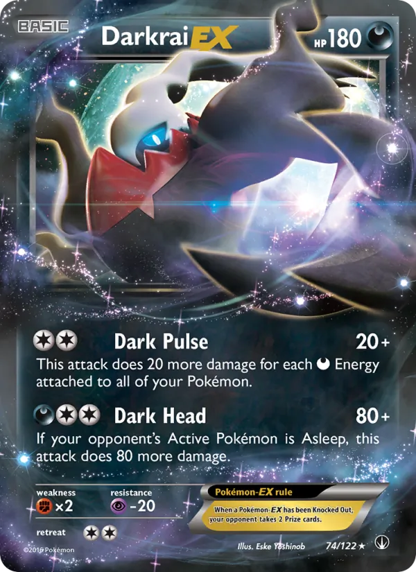 Darkrai EX 74/122