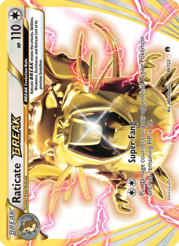 Raticate BREAK 89/122