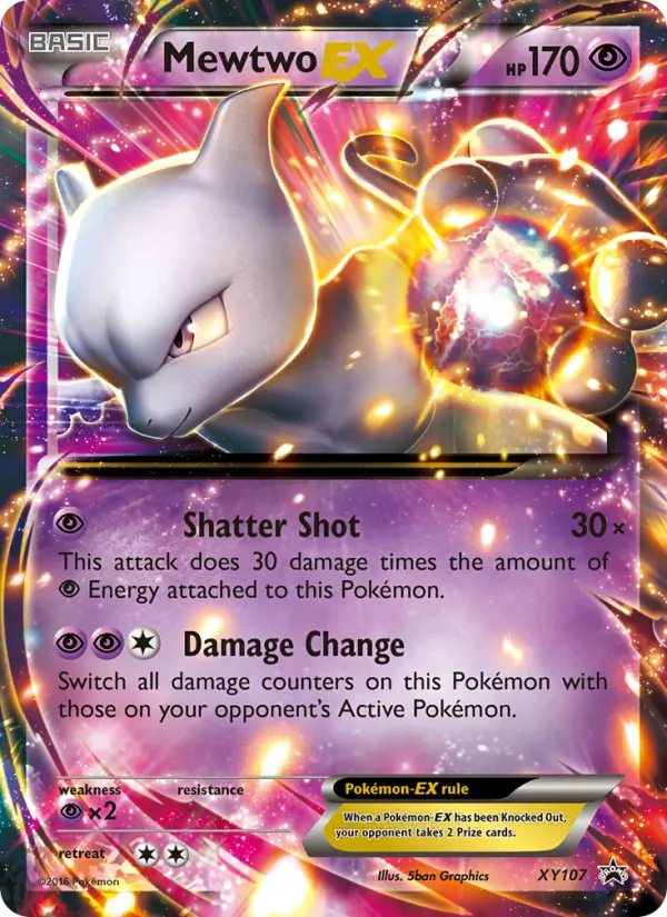 Mewtwo EX XY107/211