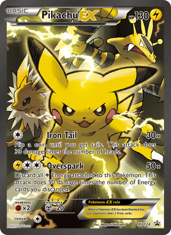 Pikachu EX XY124/211