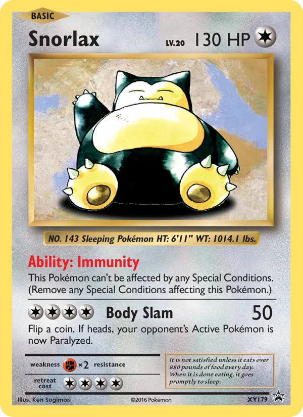 Snorlax XY179/211