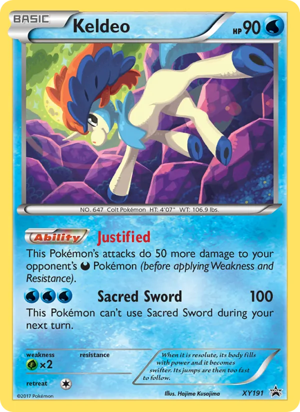 Keldeo XY191/211