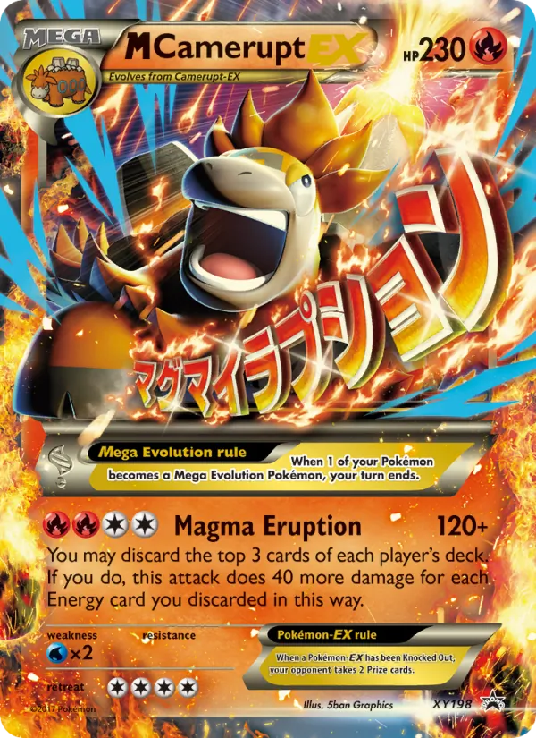 M Camerupt-EX XY198/211