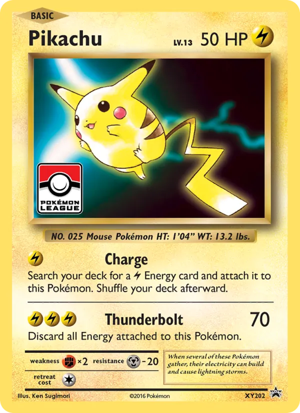 Pikachu XY202/211