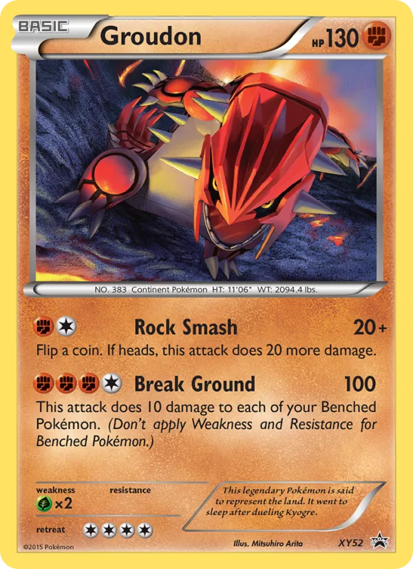 Groudon XY52/211