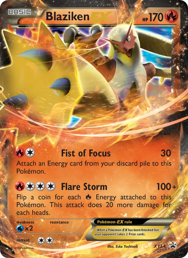 Blaziken EX XY54/211
