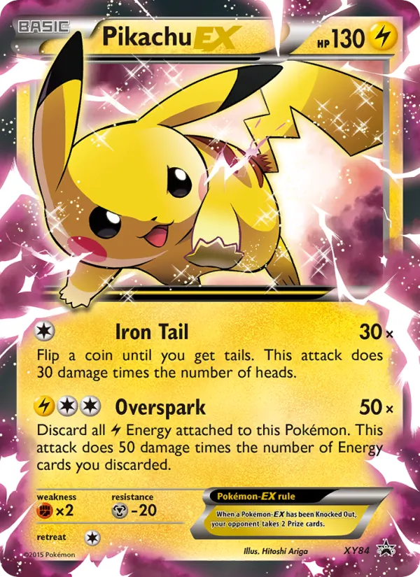 Pikachu EX XY84/211