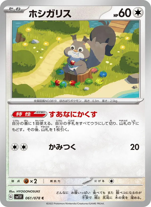 ホシガリス 061/78