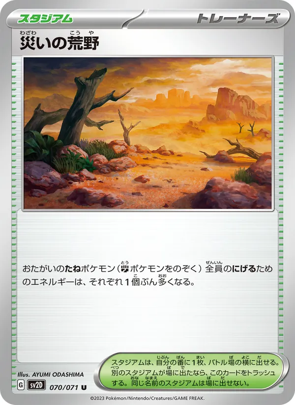 災いの荒野 070/71