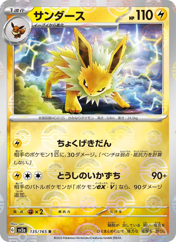 サンダース 135/165
