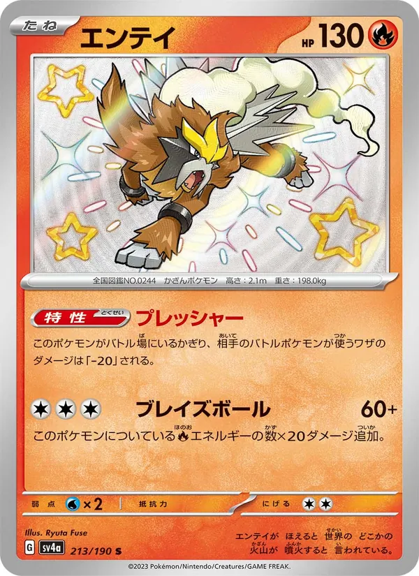 エンテイ 213/190