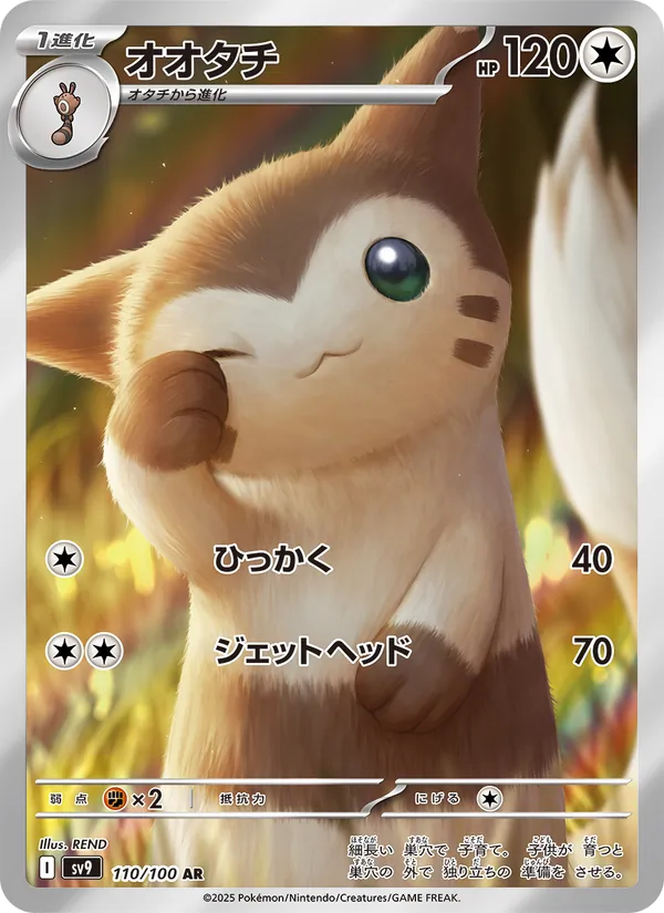 オオタチ 110/100