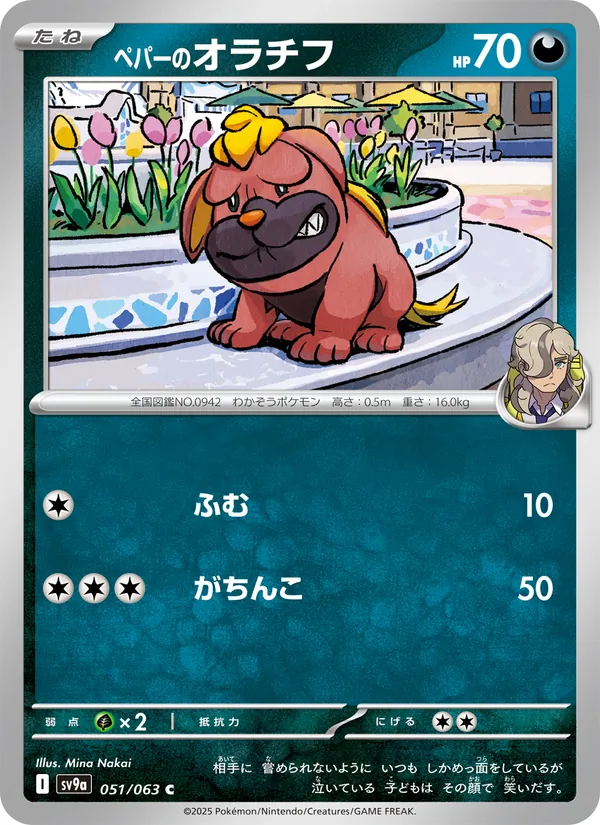 ペパーのオラチフ 051/63