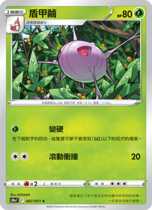 盾甲繭 007/71