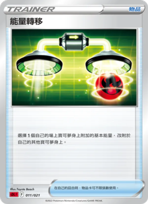 能量轉移 011/21