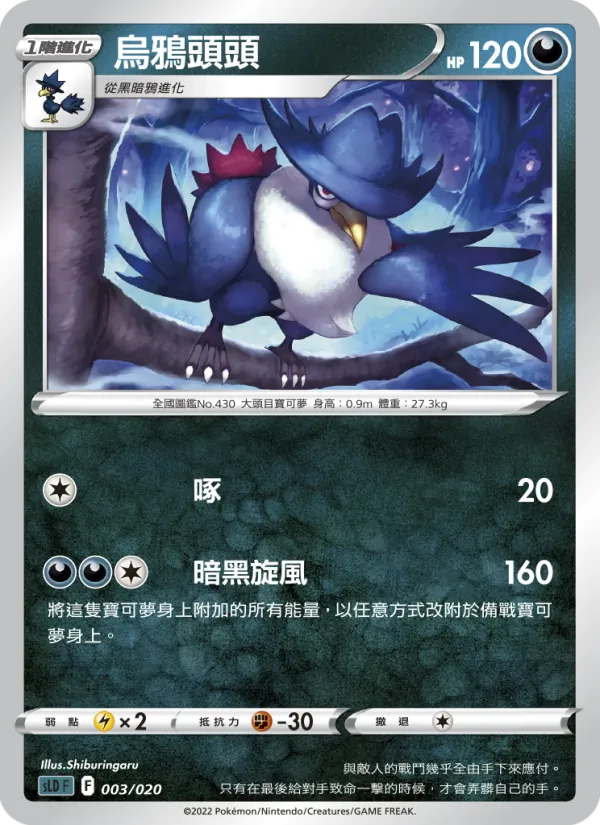 烏鴉頭頭 003/20