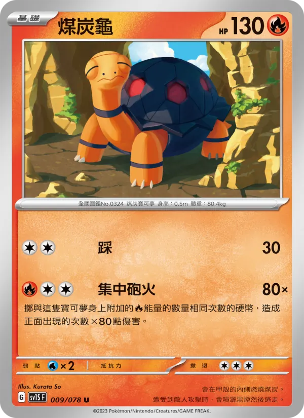 煤炭龜 009/78