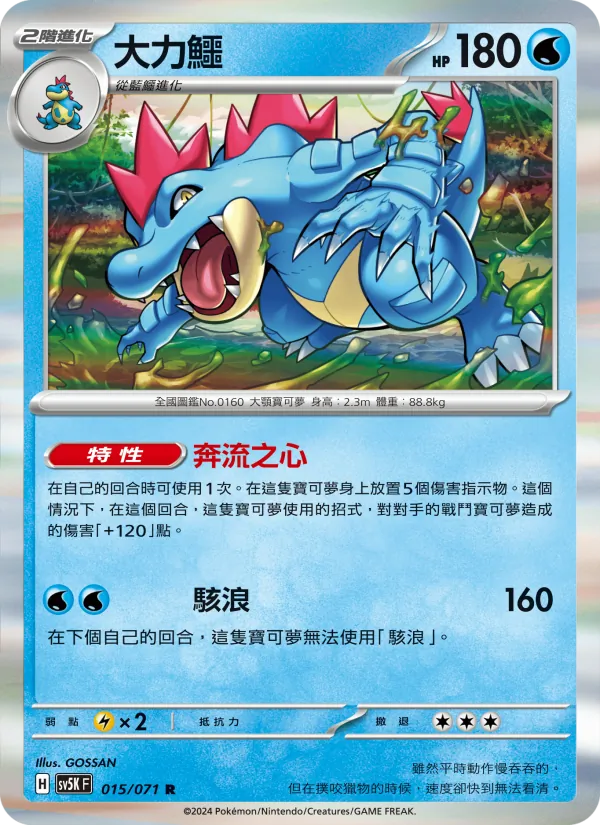 大力鱷 015/71