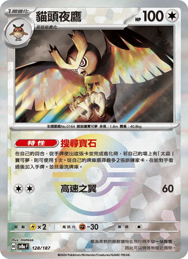 貓頭夜鷹 128/187