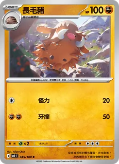 長毛豬