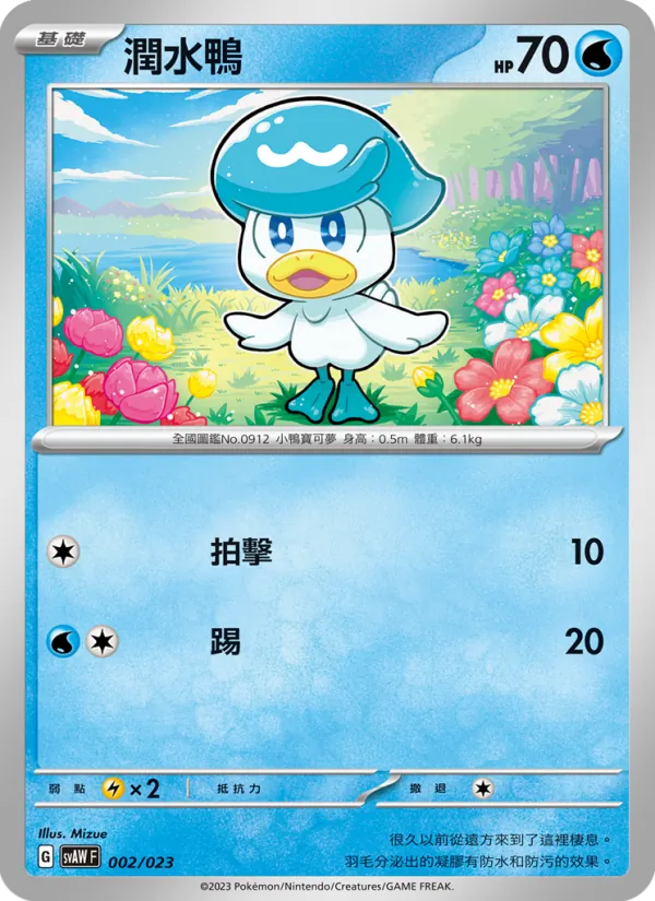 潤水鴨 002/23