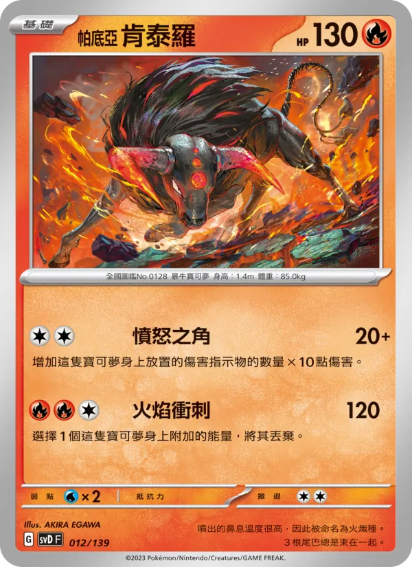 帕底亞 肯泰羅 012/139