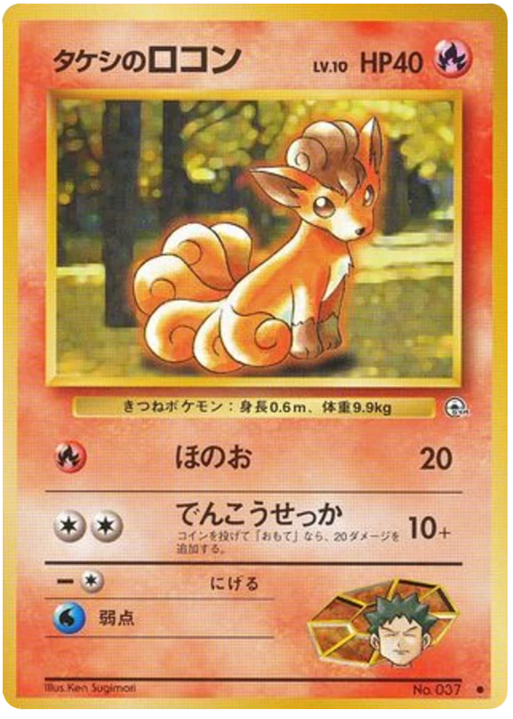 タケシのロコン