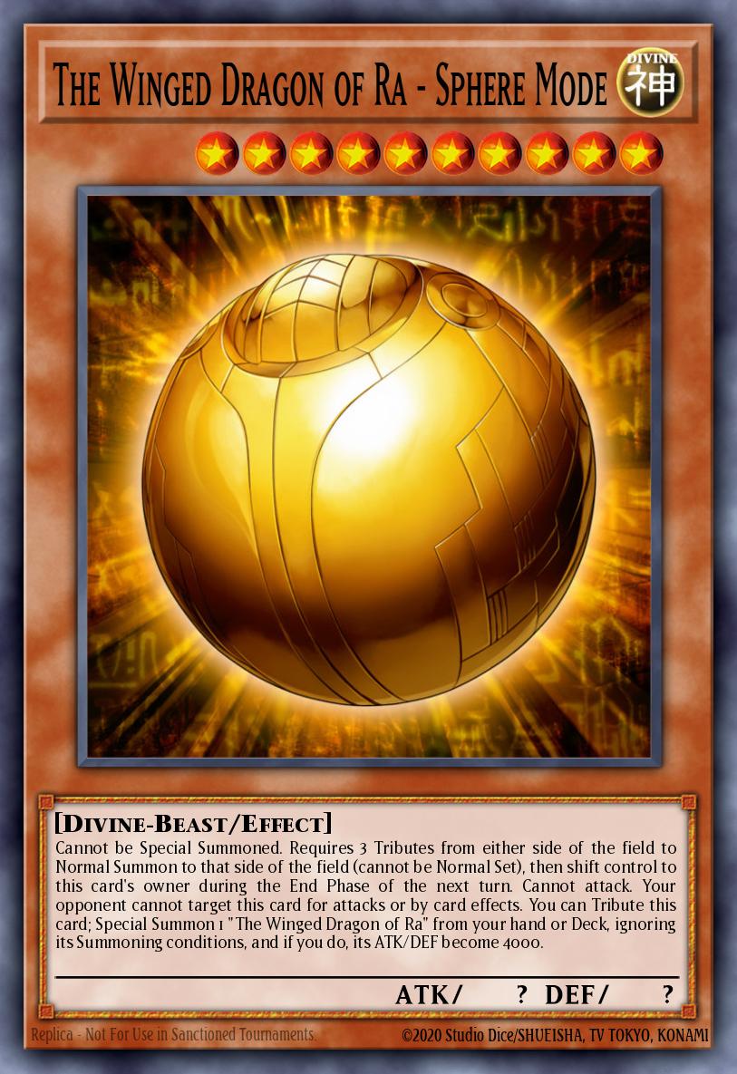 The Winged Dragon of Ra - Sphere Mode RA01-EN007