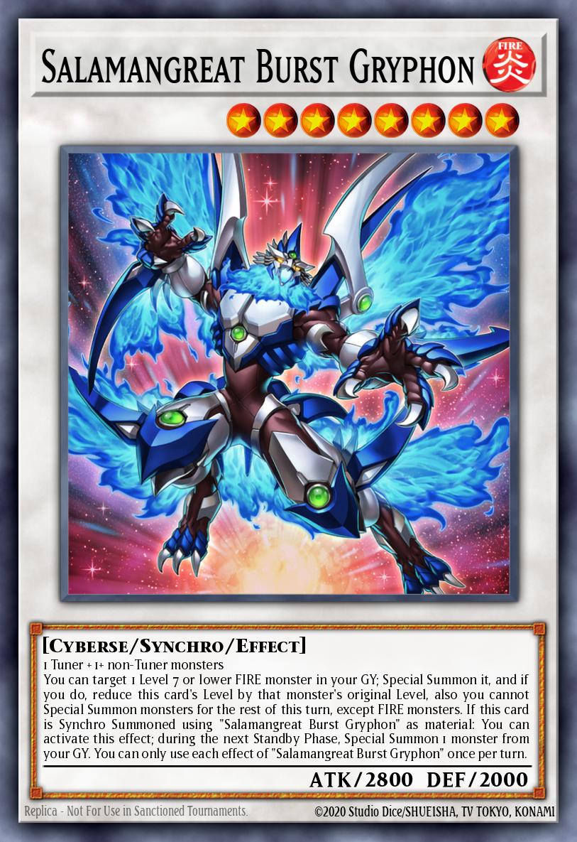 Salamangreat Burst Gryphon LD10-EN004