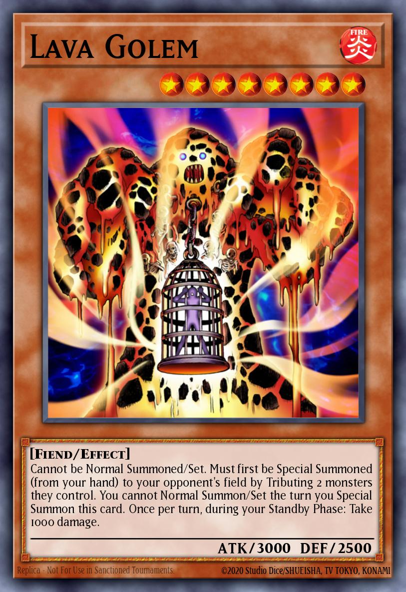 Lava Golem RA01-EN001