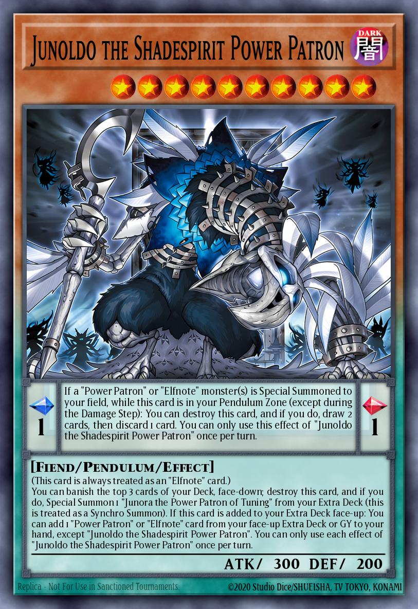 Junoldo the Shadespirit Power Patron BLZD-EN013