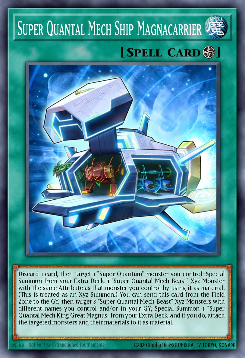 Super Quantal Mech Ship Magnacarrier OP10-EN023