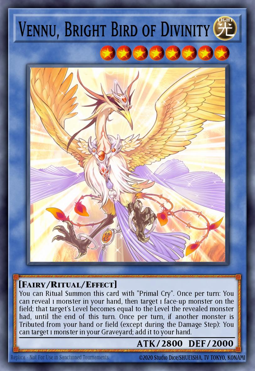 Vennu, Bright Bird of Divinity MACR-EN097