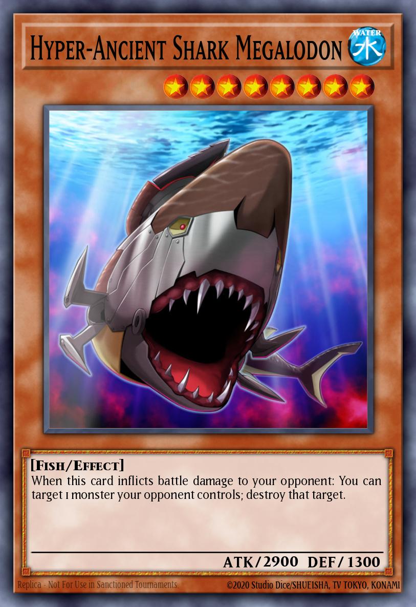 Hyper-Ancient Shark Megalodon BP02-EN121