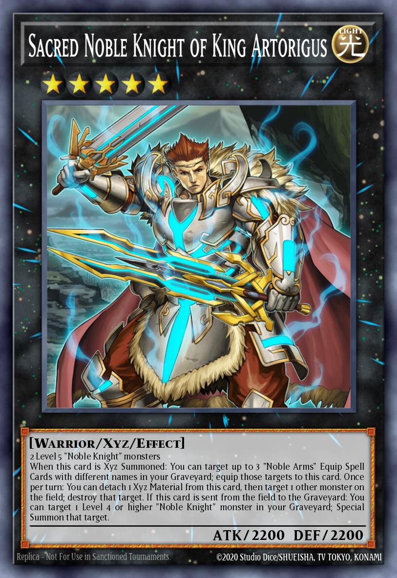 Sacred Noble Knight of King Artorigus NKRT-EN038