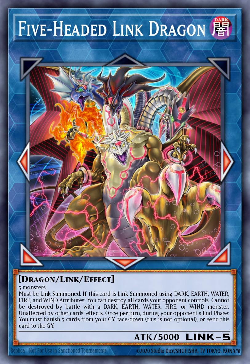 Five-Headed Link Dragon DUOV-EN007